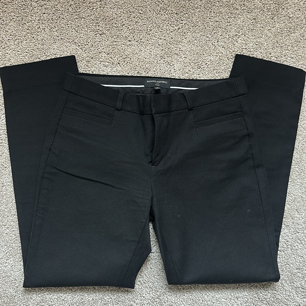 Banana Republic Classic Black Trousers